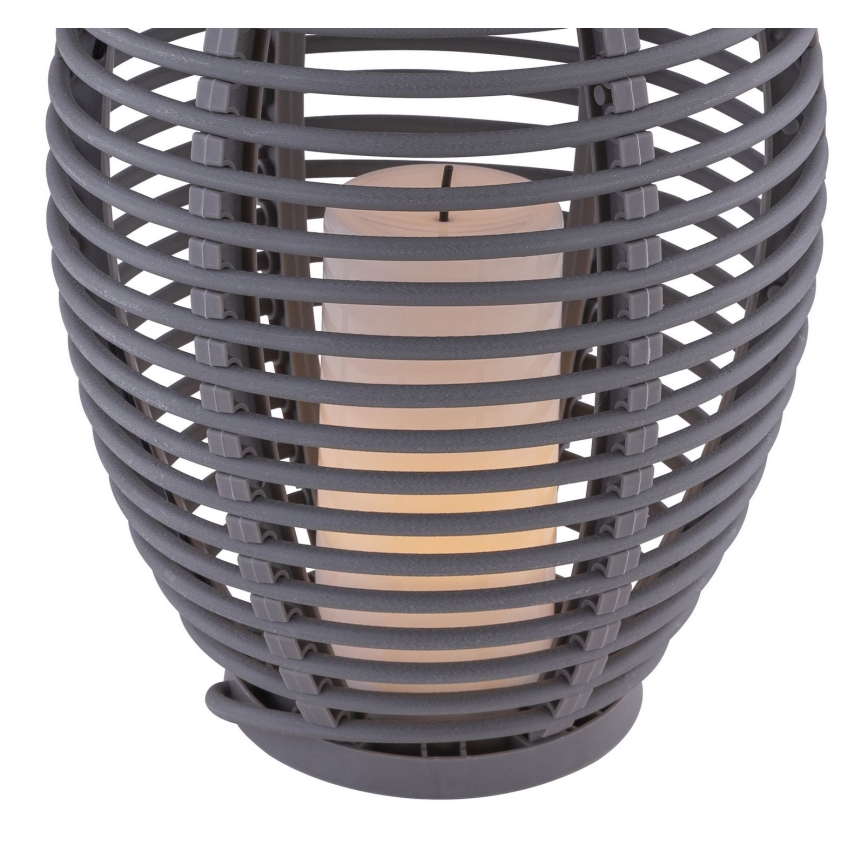 Globo - LED Solárne svietidlo LED/0,06W/3,2V IP44 200 mAh ratan