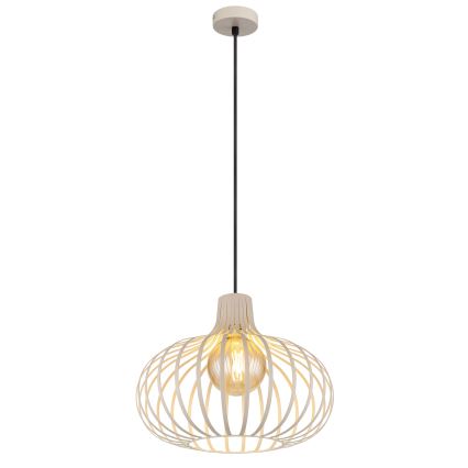 Globo - Luster na lanku 1xE27/40W/230V béžový