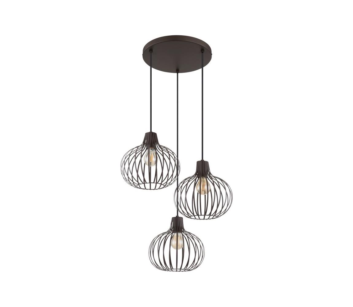 Globo 33379311 - Závesné svietidlo na lanku MATEO 3xE27/40W/230V 33379311