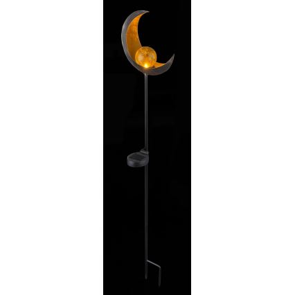 Globo - LED Solárne svietidlo LED/0,02W/3V 600mAh IP44 bronz