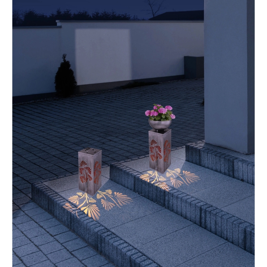 Globo - LED solárne svietidlo s kvetináčom LED/3V IP44 300 mAh