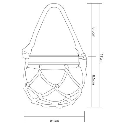 Globo - LED Solárne svietidlo LED/0,06W/3,2V IP44