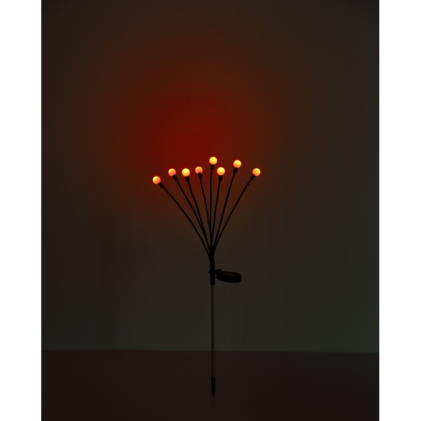 Globo - LED RGB Solárne svietidlo 8xLED/0,06W/3,2V IP44