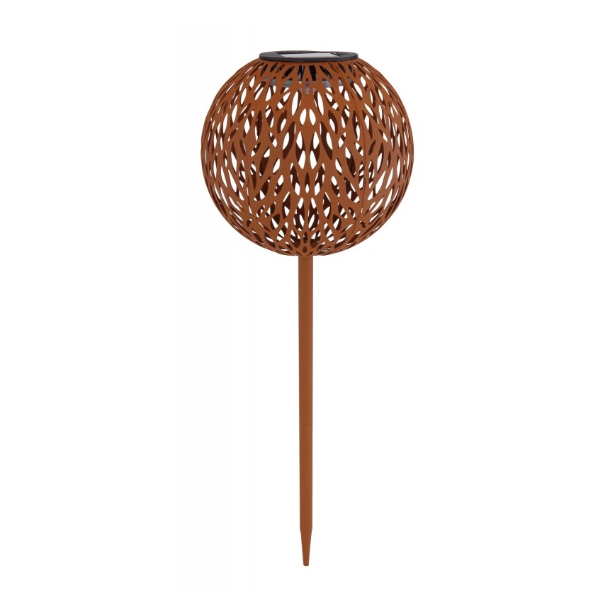 Globo - Solárne svietidlo LED/0,06W/1,2V hrdza IP44 180x540 mm