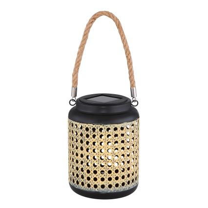 Globo - LED Solárne svietidlo LED/0,06W/3V 3000K IP44 bambus