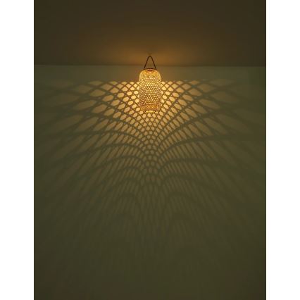 Globo - LED Solárne svietidlo LED/0,06W/3V bambus IP44 600 mAh
