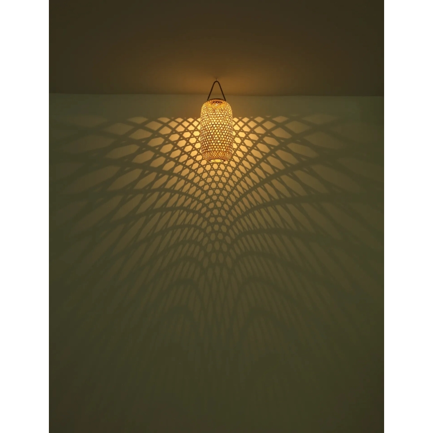 Globo - LED Solárne svietidlo LED/0,06W/3V bambus IP44 600 mAh