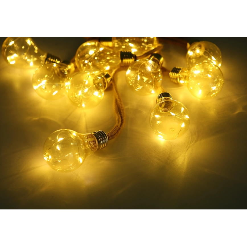Globo - LED Solárna dekoračná reťaz 50xLED/0,06W/3,2V 570 cm IP44