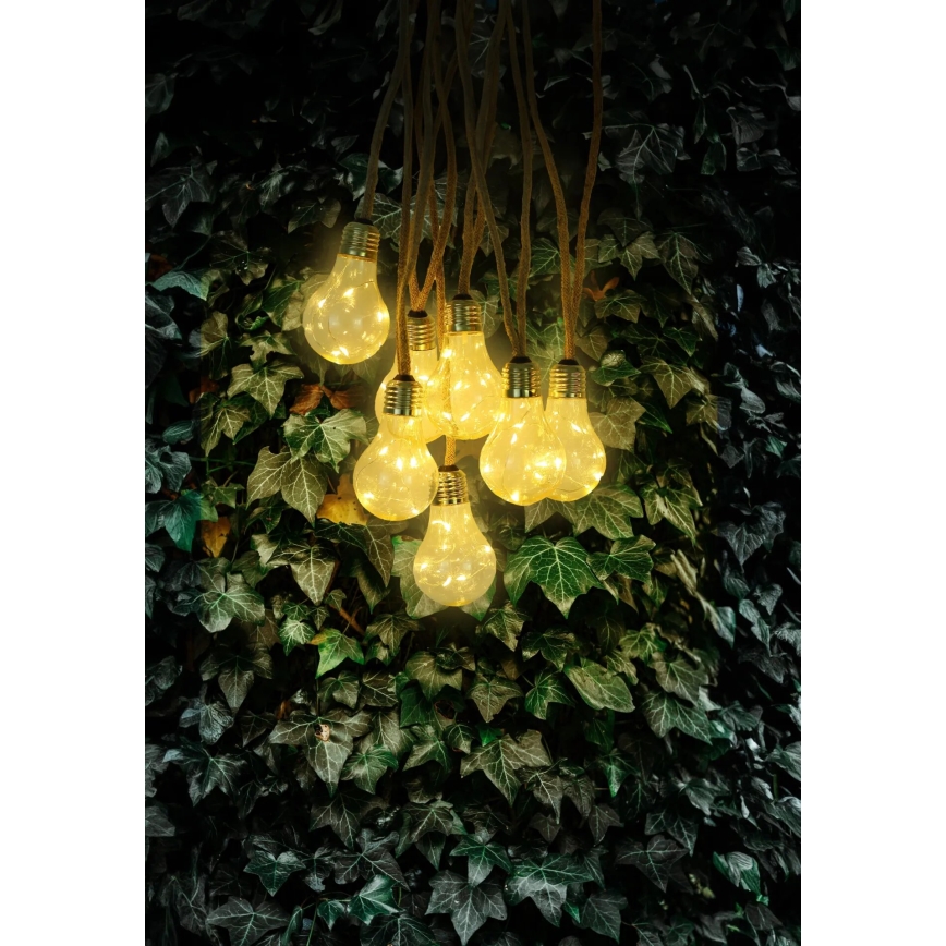 Globo - LED Solárna dekoračná reťaz 50xLED/0,06W/3,2V 570 cm IP44