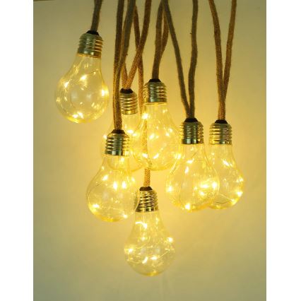 Globo - LED Solárna dekoračná reťaz 50xLED/0,06W/3,2V 570 cm IP44