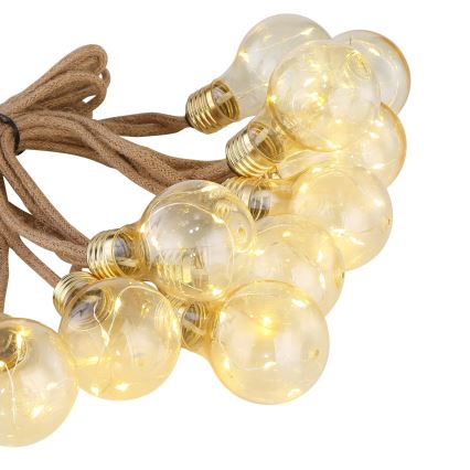 Globo - LED Solárna dekoračná reťaz 50xLED/0,06W/3,2V 570 cm IP44
