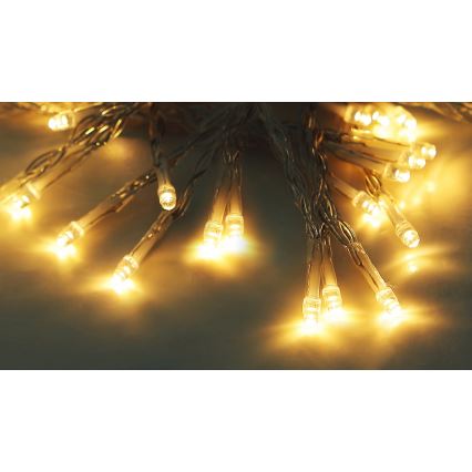Globo - LED Solárna reťaz 10 m 50xLED/2,4V IP44 600 mAh