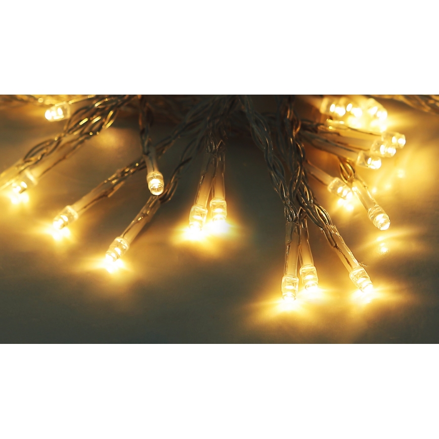 Globo - LED Solárna reťaz 10 m 50xLED/2,4V IP44 600 mAh