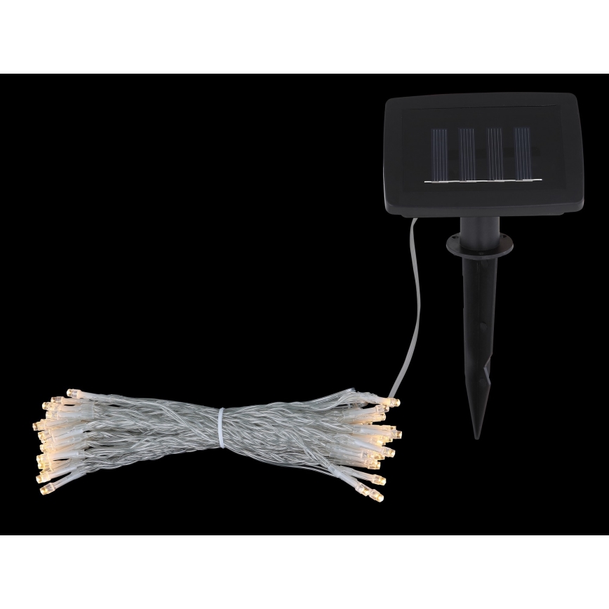 Globo - LED Solárna reťaz 10 m 50xLED/2,4V IP44 600 mAh