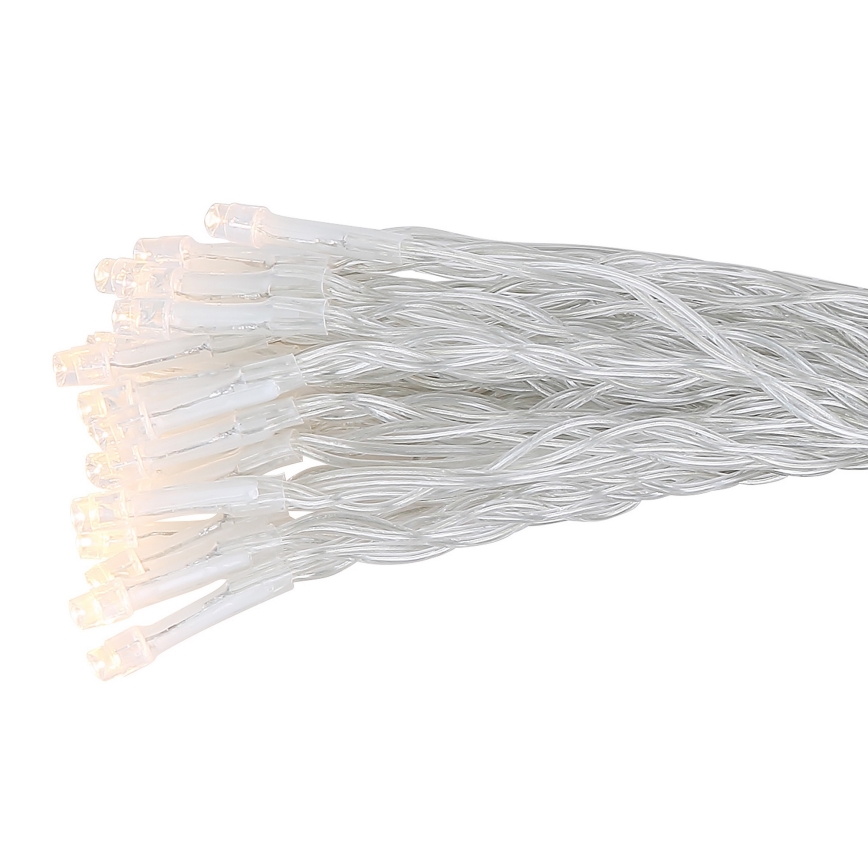 Globo - LED Solárna reťaz 10 m 50xLED/2,4V IP44 600 mAh
