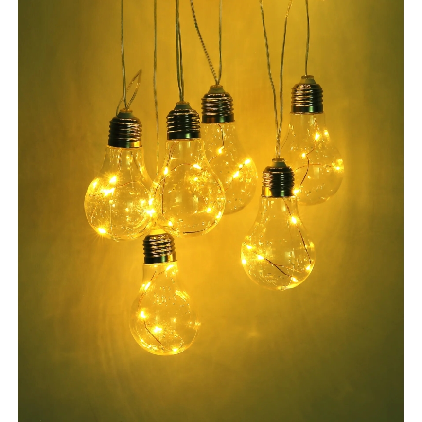 Globo - LED Solárna reťaz 10xLED/0,06W/3,2V 380 cm IP44