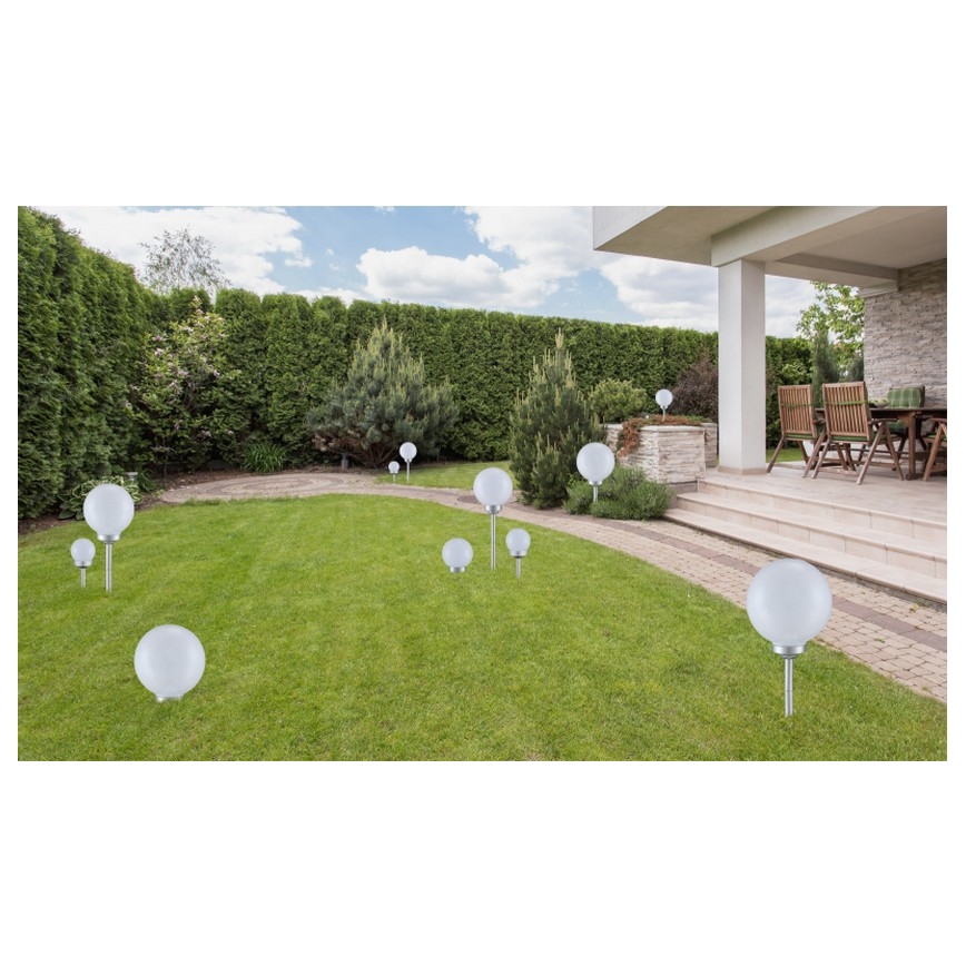 Globo - LED Solárna lampa 4xLED/0,06W/1,2V IP44