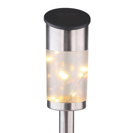 Globo - SADA 2x Solárna lampa 10xLED/0,06W/1,2V IP44