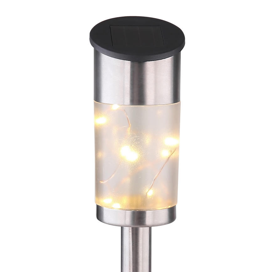 Globo - SADA 2x Solárna lampa 10xLED/0,06W/1,2V IP44