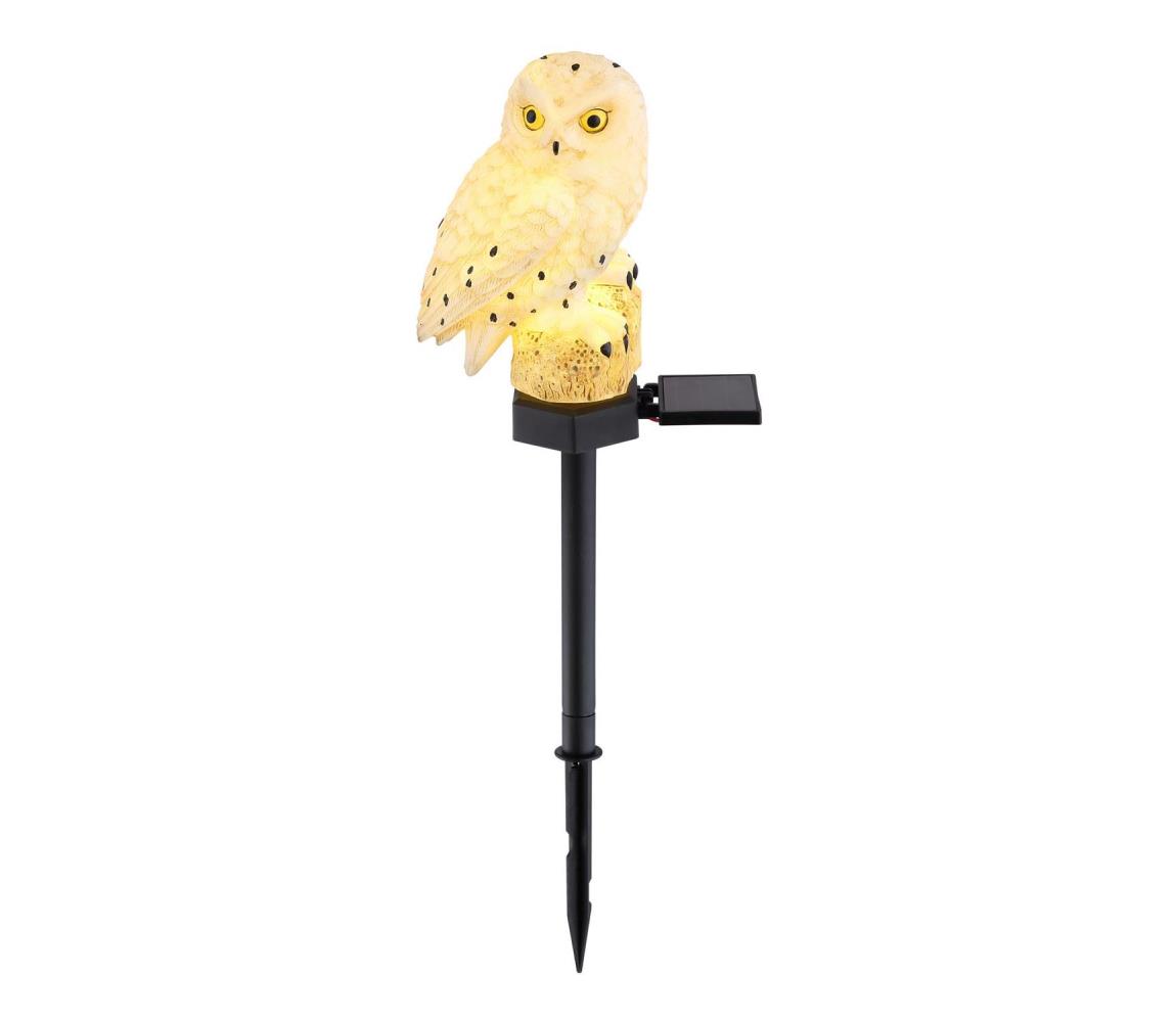 Globo 33874 - LED Solárne svietidlo SOLAR LED/0,06W/3V IP44 sova 33874