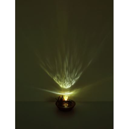 Globo - LED Solárne svietidlo LED/0,06W/3V IP44 vtáčí kúpeľ
