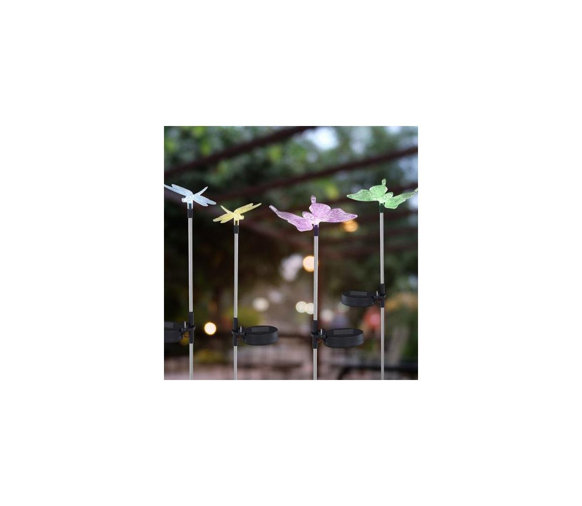 Globo Globo 33949-4 - SADA 4x Solárne svietidlo LED/0,06W/3V IP44