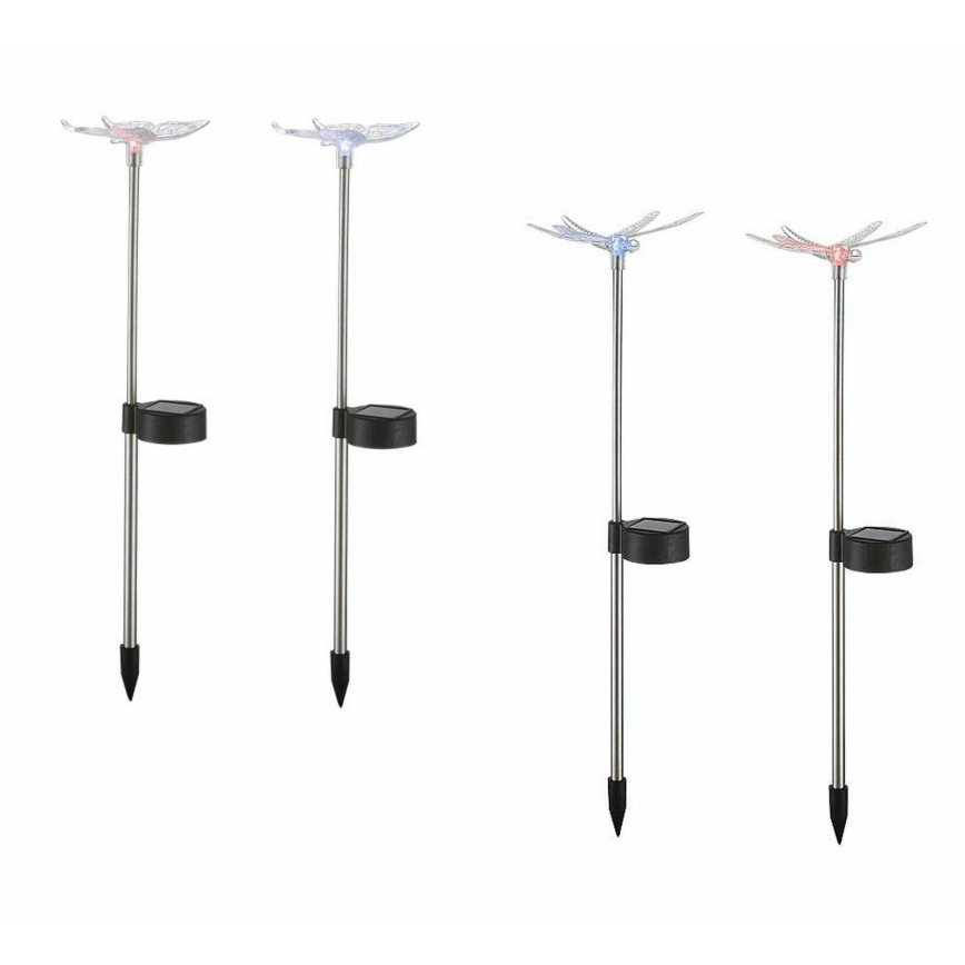 Globo - SADA 4x LED Solárne svietidlo LED/0,06W/3V IP44