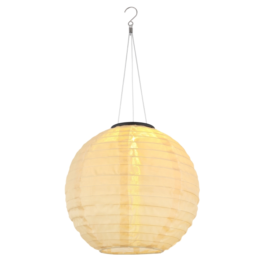 Globo - LED Závesné solárne svietidlo LED/0,5W/3V IP44 béžová