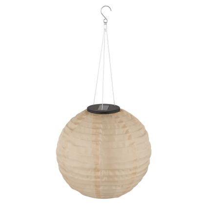 Globo - LED Závesné solárne svietidlo LED/0,5W/3V IP44 béžová