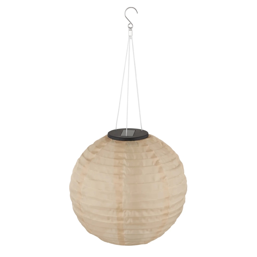 Globo - LED Závesné solárne svietidlo LED/0,5W/3V IP44 béžová