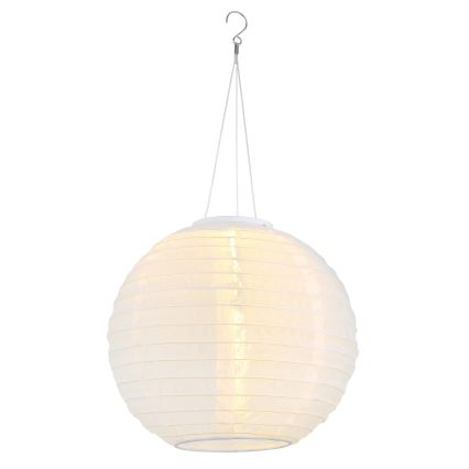 Globo - LED Závesné solárne svietidlo LED/0,5W/3V IP44 biela