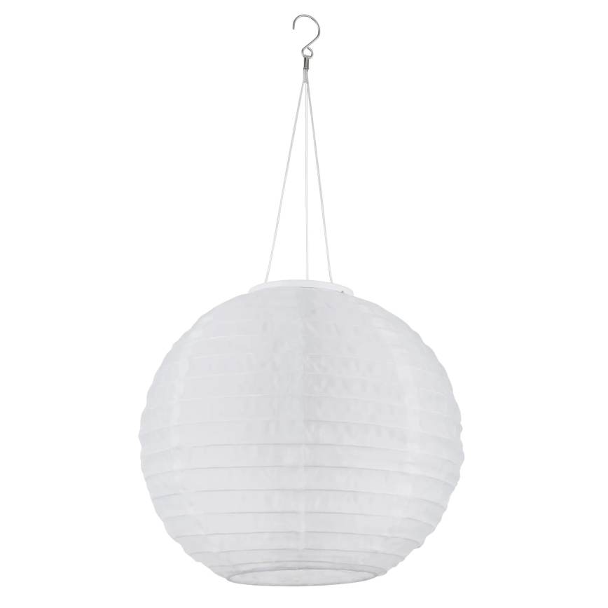 Globo - LED Závesné solárne svietidlo LED/0,5W/3V IP44 biela