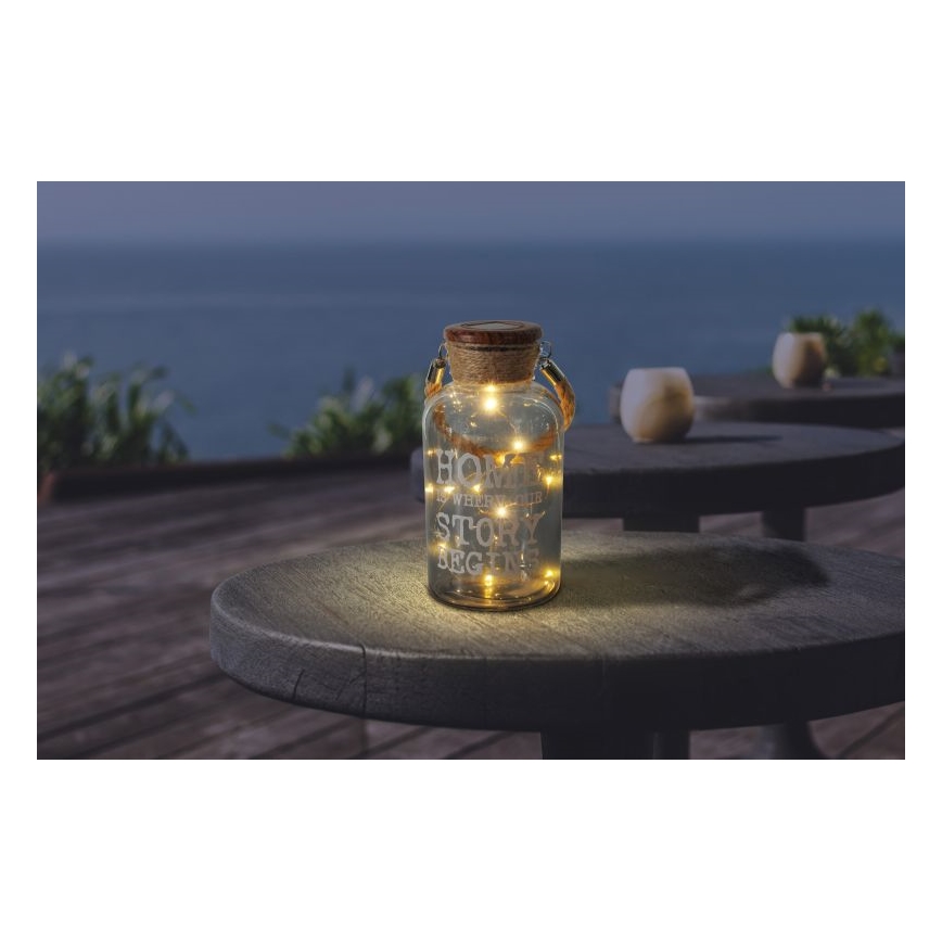 Globo - LED Solárne svietidlo LED/0,6W/3,2V IP44 200 mAh