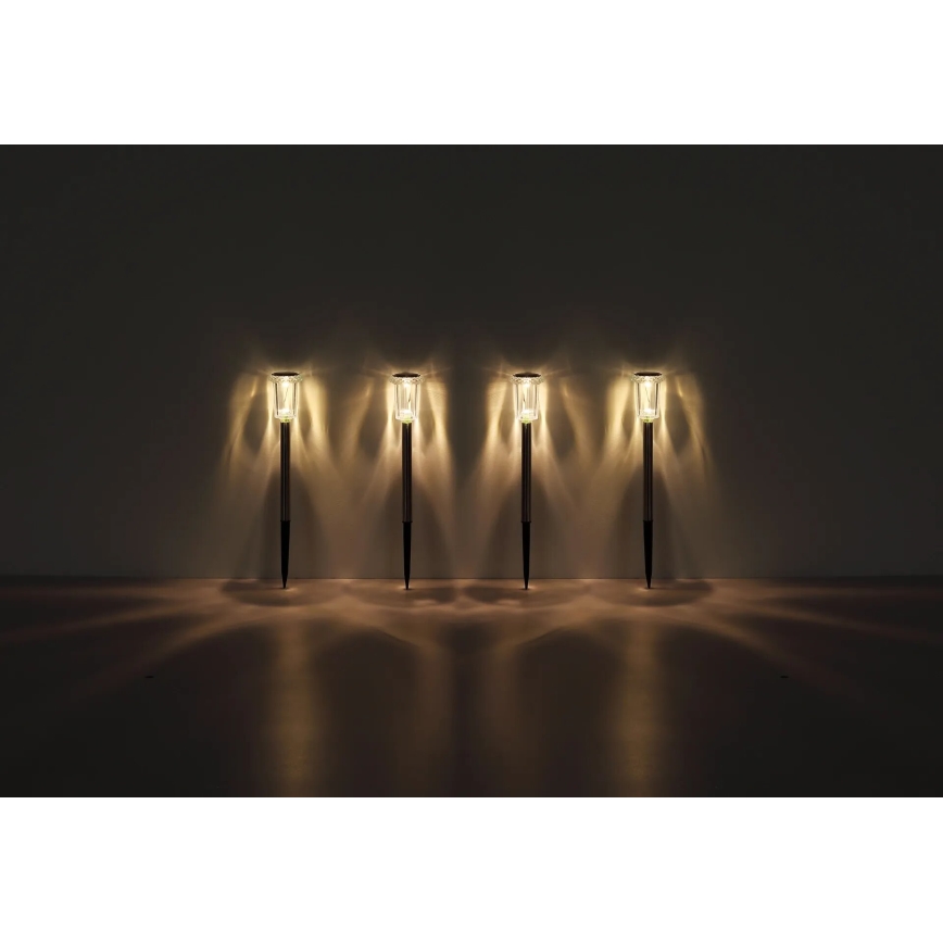 Globo - SADA 4x LED Solárne svietidlo LED/0,06W/1,2V IP44 100 mAh