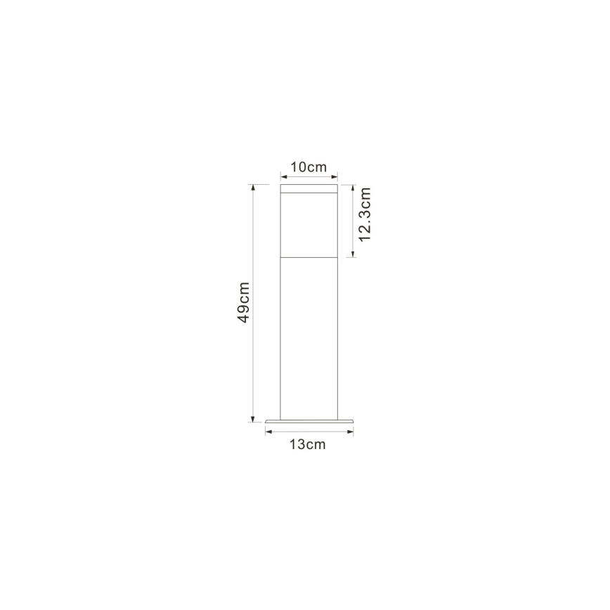 Globo - Vonkajšia lampa 1xE27/60W/230V IP44