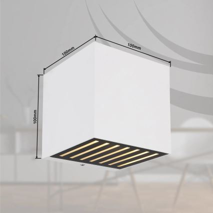 Globo - LED vonkajšie nástenné svietidlo LED/6W/230V IP54 biela