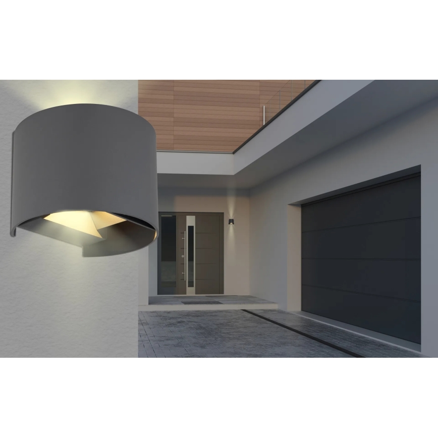Globo - LED vonkajšie nástenné svietidlo 2xLED/3W/230V IP54