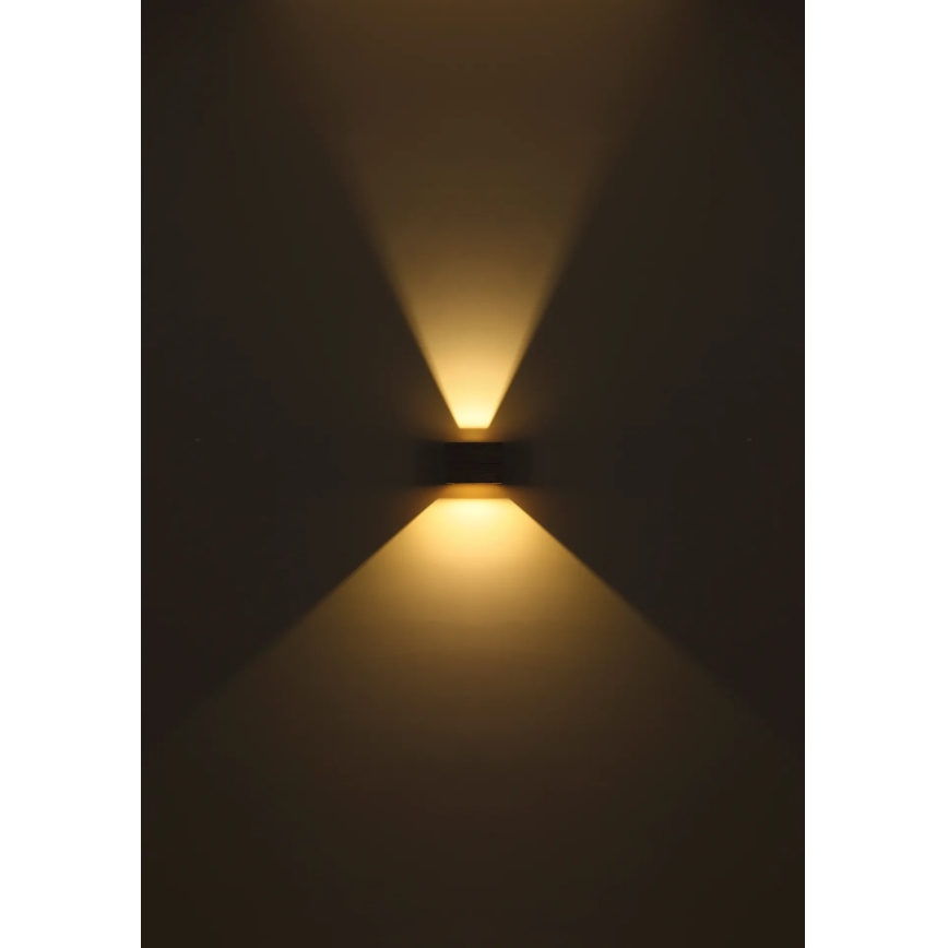 Globo - LED Vonkajšie nástenné svietidlo so senzorom 2xLED/3W/230V IP54