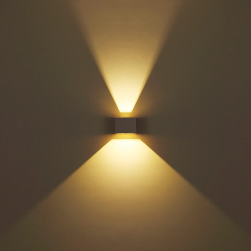 Globo - LED vonkajšie nástenné svietidlo 2xLED/3W/230V IP54