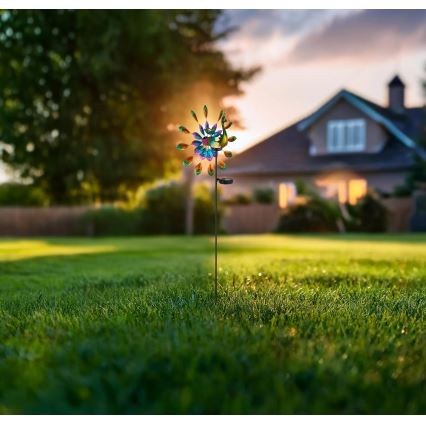 Globo - LED Solárna dekorácia LED/0,06W/3V IP44 300 mAh páv