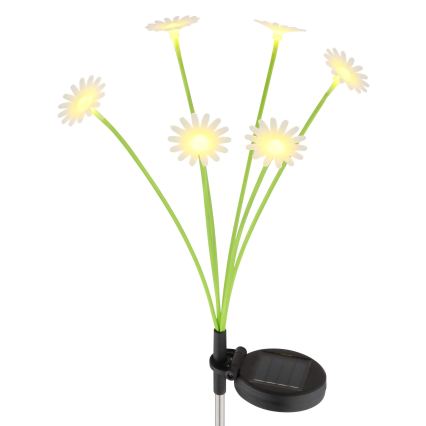 Globo - LED solárne svietidlo 6xLED/3V IP44 600 mAh kvet