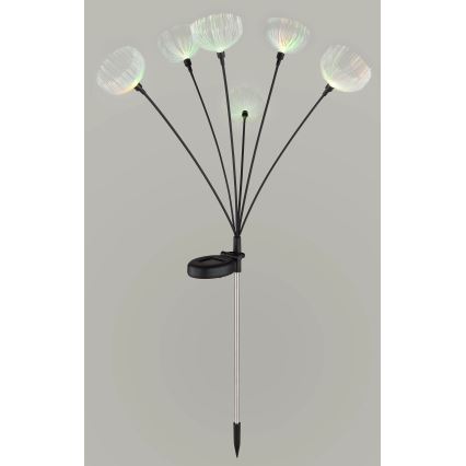 Globo - LED RGB solárne svietidlo 6xLED/1,2V IP44 300 mAh