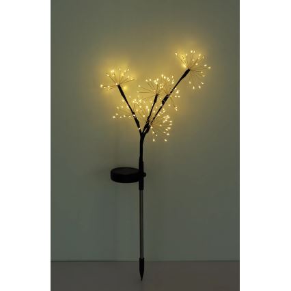 Globo - LED solárne svietidlo 3xLED/3V IP44 600 mAh ohňostroj