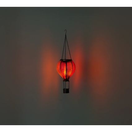 Globo - LED Závesná solárna dekorácia 20xLED/0,5W/3V IP44 lietajúci balón