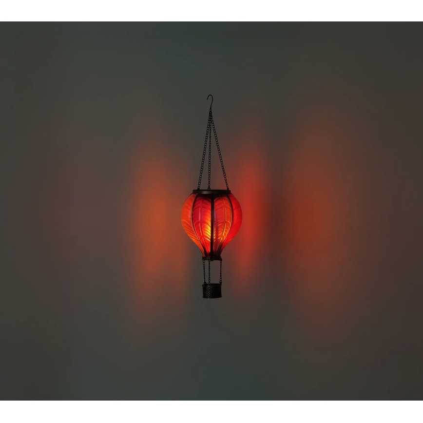 Globo - LED Závesná solárna dekorácia 20xLED/0,5W/3V IP44 lietajúci balón