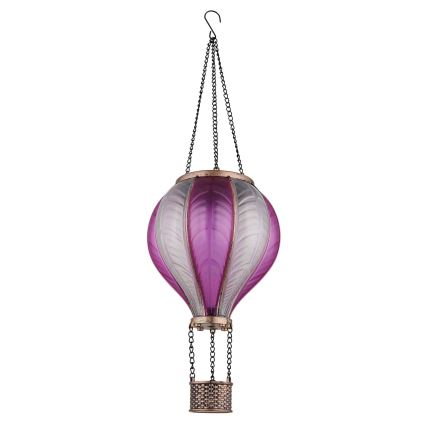 Globo - LED Závesná solárna dekorácia 20xLED/0,5W/3V IP44 lietajúci balón
