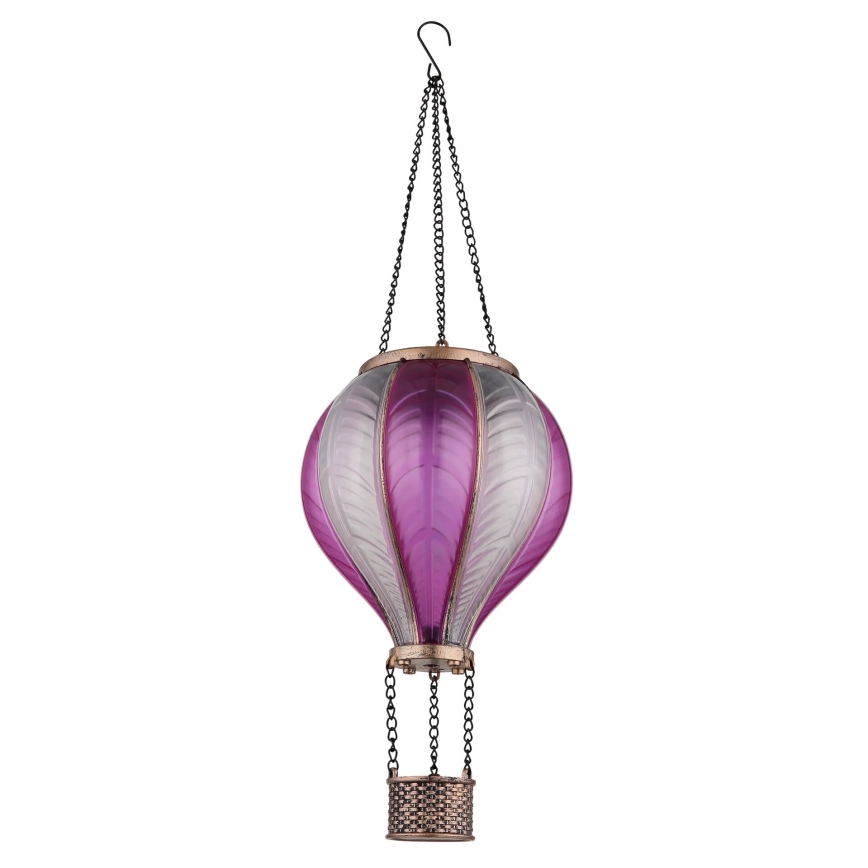 Globo - LED Závesná solárna dekorácia 20xLED/0,5W/3V IP44 lietajúci balón