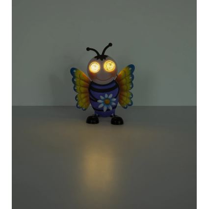 Globo - LED solárne svietidlo 104xLED/3V IP44 300 mAh včela