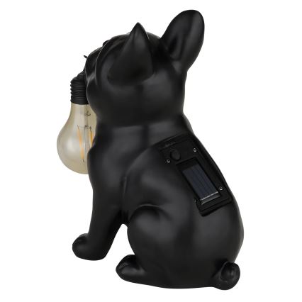 Globo - LED solárne svietidlo LED/3V IP44 300 mAh čierny pes