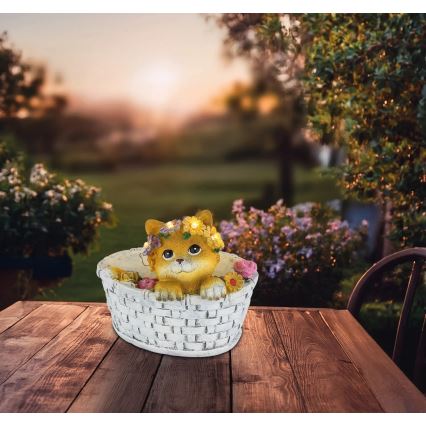 Globo - LED Solárne svietidlo LED/1,2V IP44 300 mAh mačka